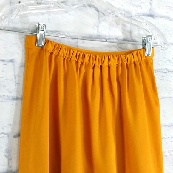 J. Crew Skirt Gold Occasion Party Sz XXS - Picture 4 of 5